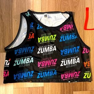Zumba crop tank
